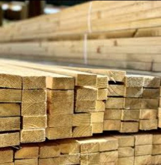 Treated Roofing Type A Batten 25mm x 50mm - 4.8m
