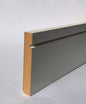 18 x 144 Primed MDF Pencil Round/ Shadow Groove Dual Skirting