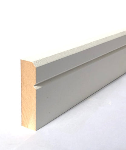 18 x 68 Primed MDF Shadow Groove Architrave